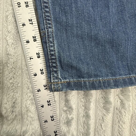 Dickies Carpenter Bib Overalls Womens Small Blue Denim Relaxed Fit Straight Leg - Picture 15 of 16